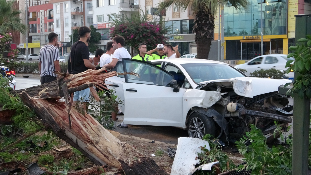Ortalığın savaş alanına döndüğü kazada mucize