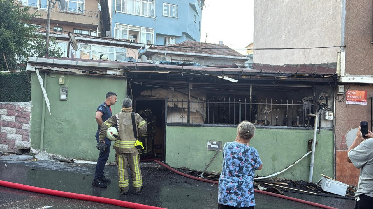Sarıyer'de yangın: İki kardeşten biri öldü