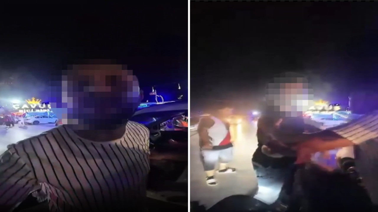 Görüntüler sosyal medyayı ayağa kaldırdı, hemen gözaltına alındı