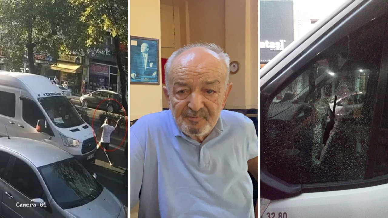 Trafikte baltalı saldırı: Oturup kızan gibi ağladım