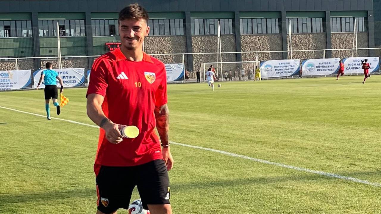 Kayserispor yasağı kaldırdı, 10 numarayı açıkladı