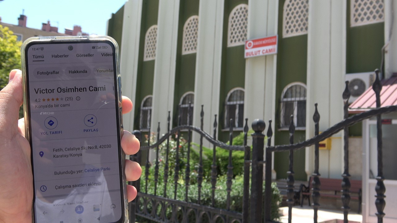 Victor Osimhen Camii, Konya'yı ayağa kaldırdı