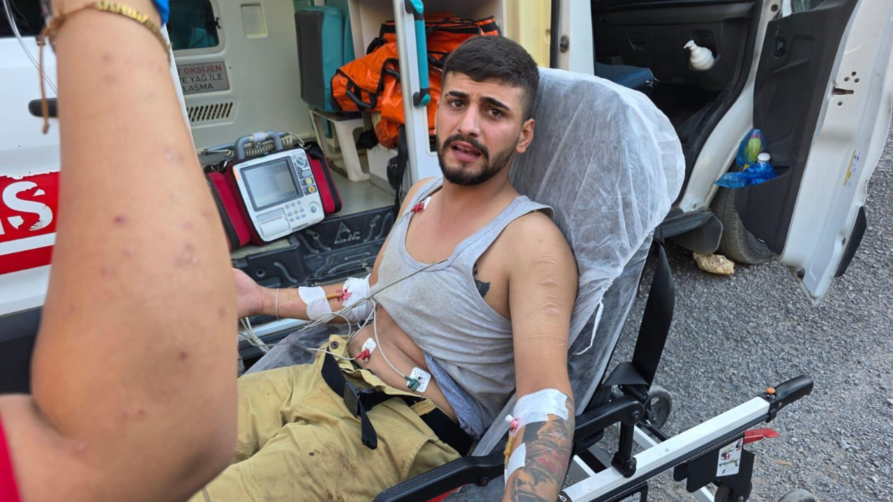 Alevlerin arasında kayboldu, iki gün sonra bulundu