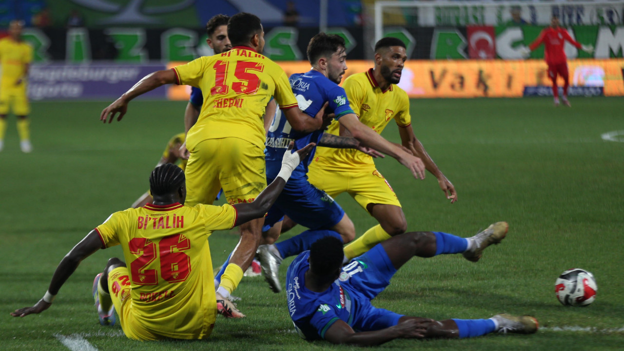 Göztepe, Rize’de fırtına gibi esti: Farklı galibiyet