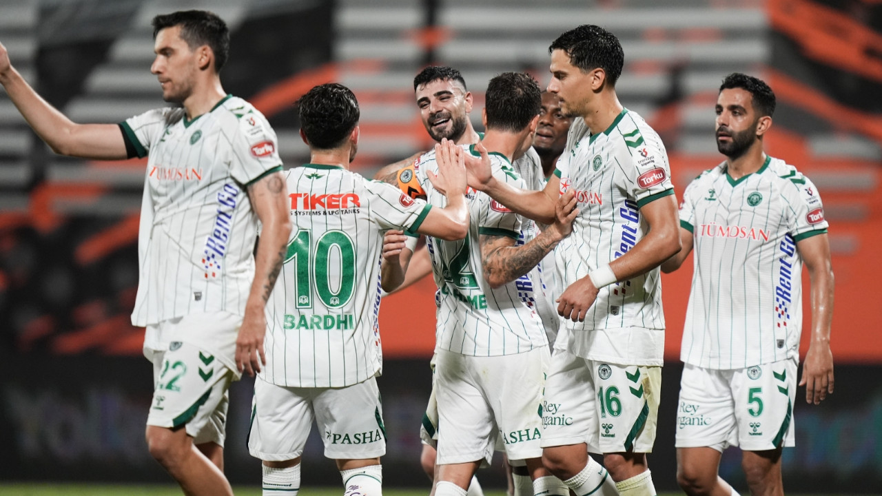 Konyaspor kafayı kullandı: İstanbul'da gol yağmuru