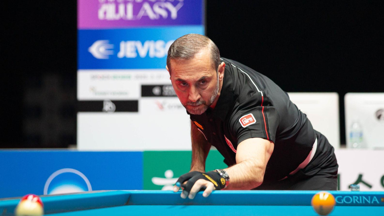 Usta Semih Saygıner, Kore Profesyonel Bilardo Ligi'nde yarı finale çıktı
