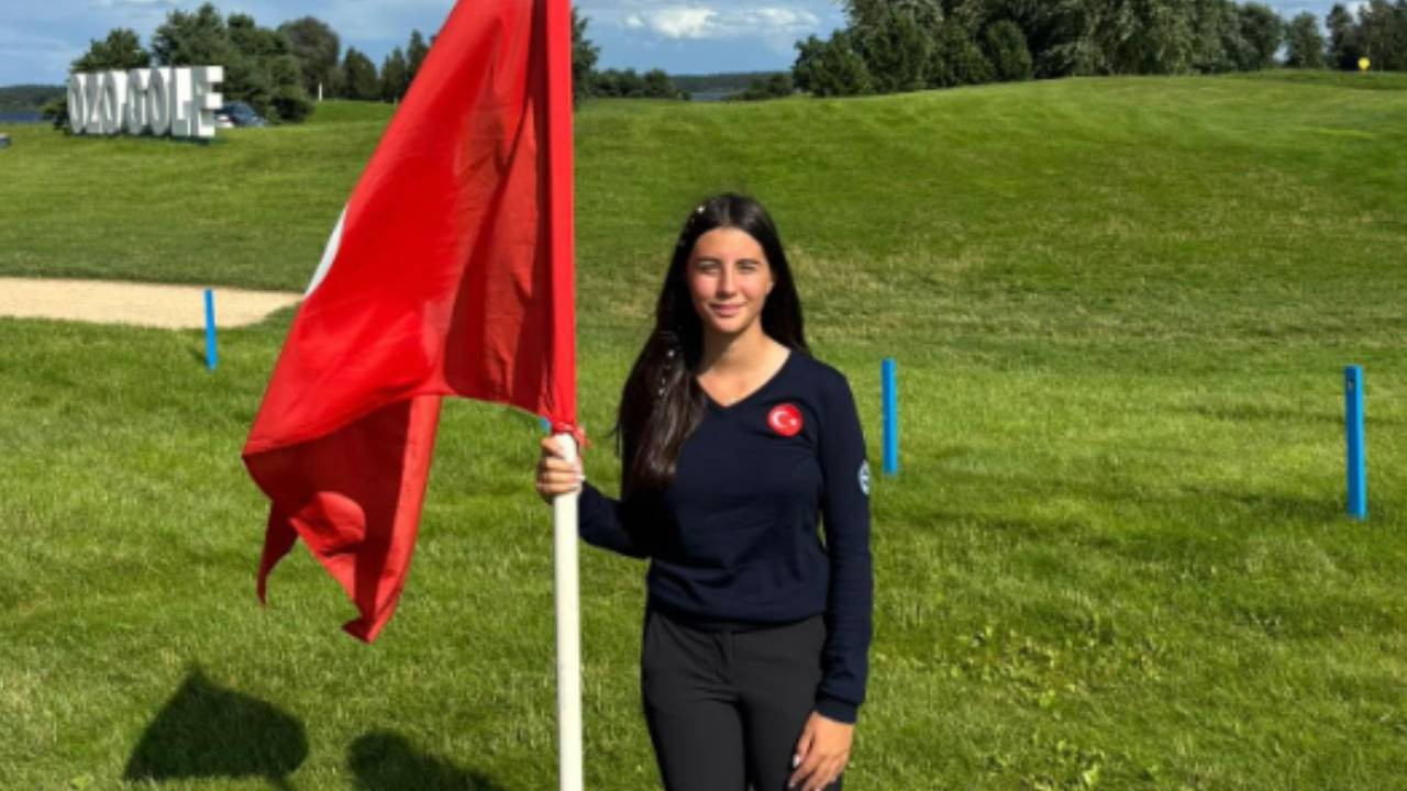 Milli golfçü Ada Zorbozan, Letonya'da 3. oldu