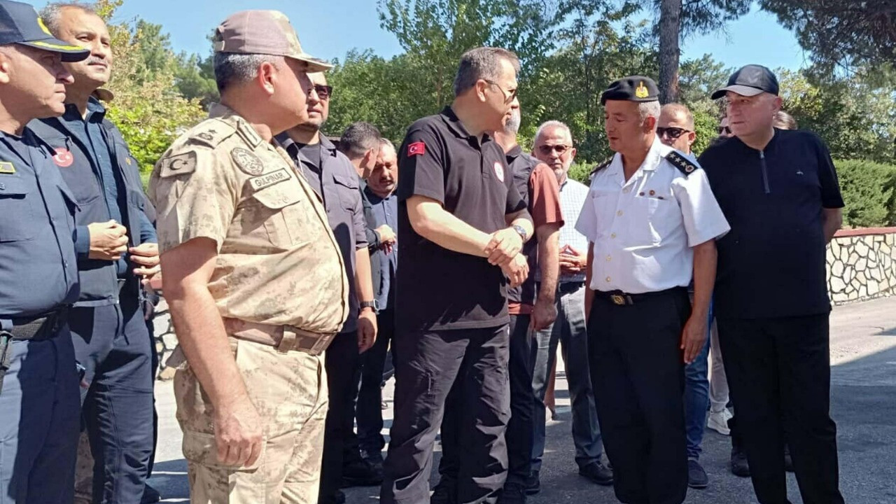 Çanakkale'deki yangında 1000 hektar alan zarar gördü