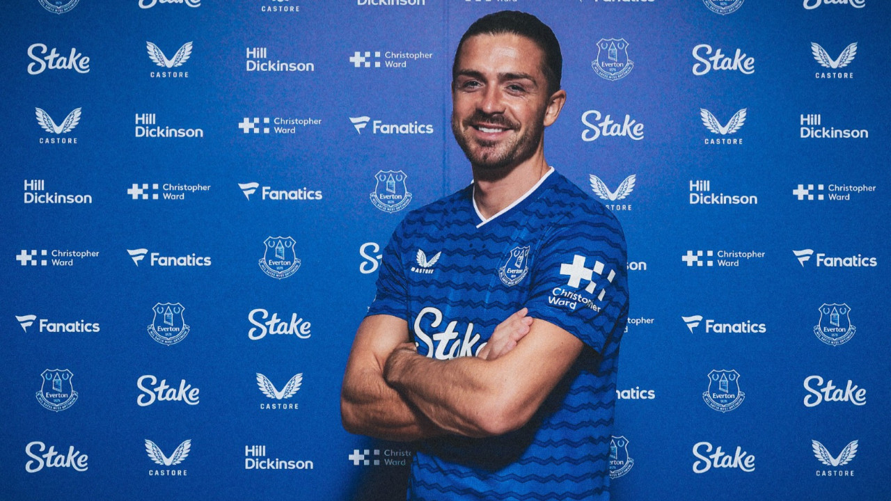 Jack Grealish resmen Everton'da