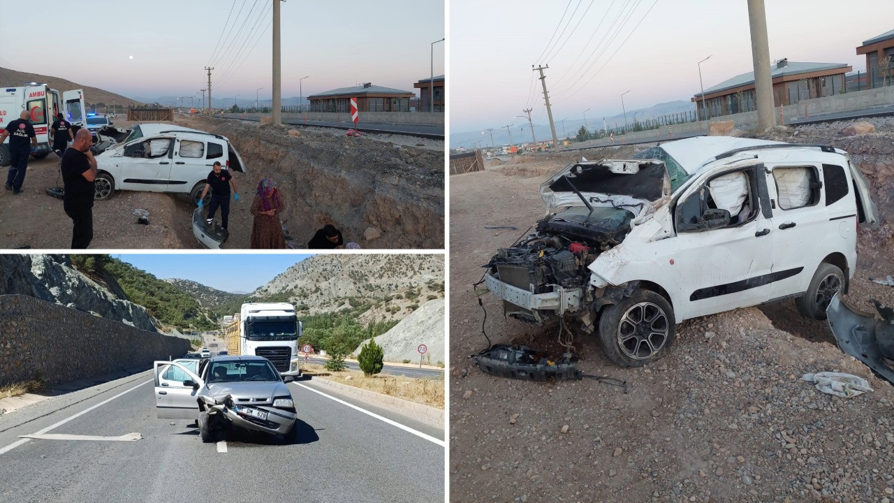 Malatya güne bir sürü kazayla başladı