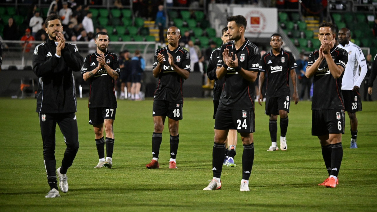 Beşiktaş, St. Patrick's'e karşı tur için sahada: Gözler Abraham’da!