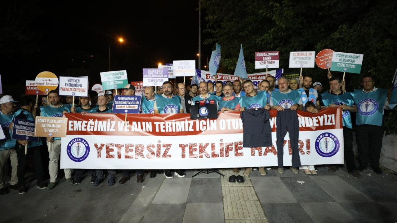 81 ilde ‘112’ dakikalık oturma eylemi