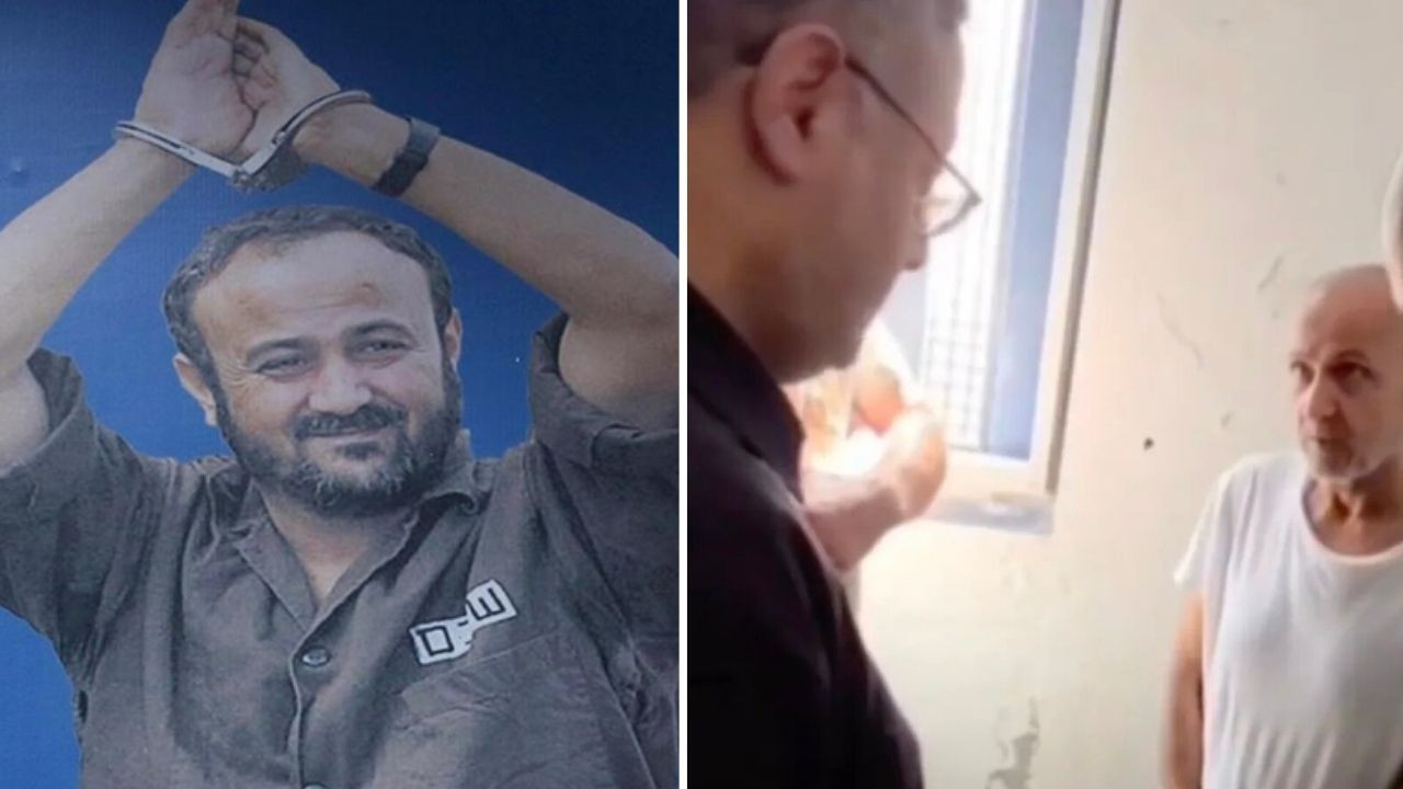 İsrailli bakan, 23 yıldır hapis Filistinli liderin hücresini bastı, tehdit etti