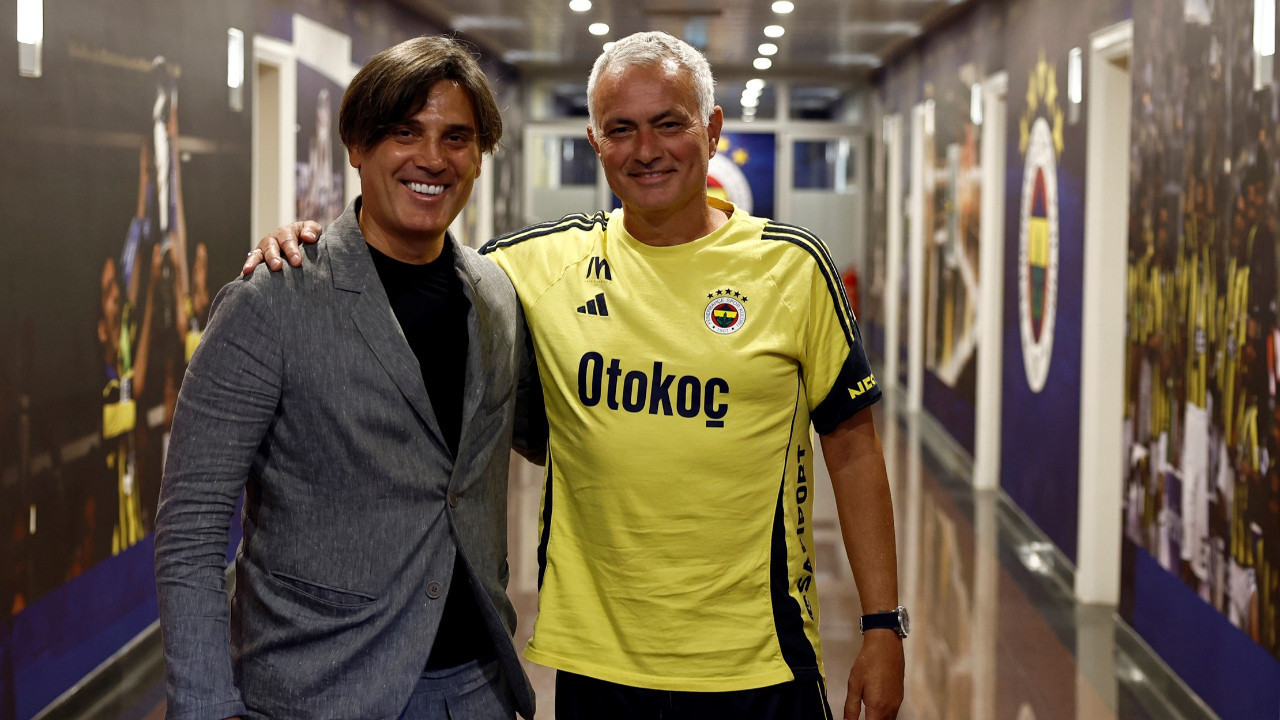 Montella’dan Mourinho’ya ziyaret: TFF nedenini açıkladı