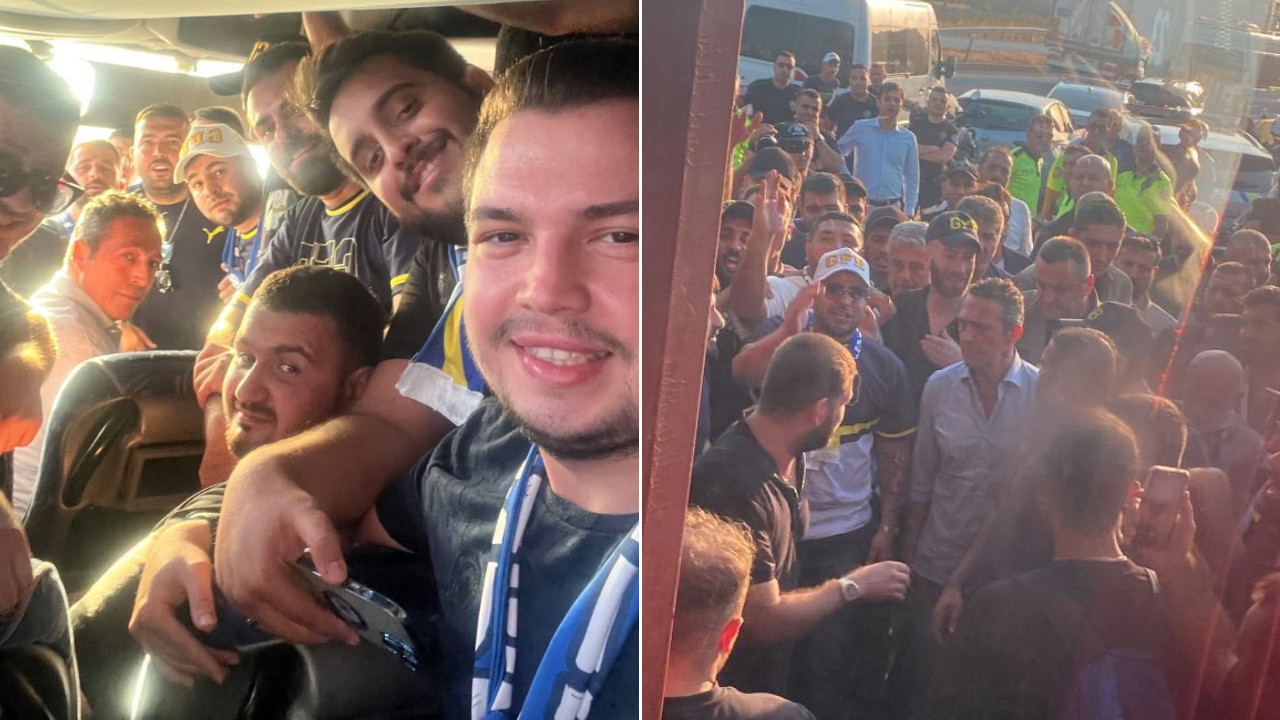 Ali Koç'tan ilginç hamle: Deplasman otobüsüne bindi!