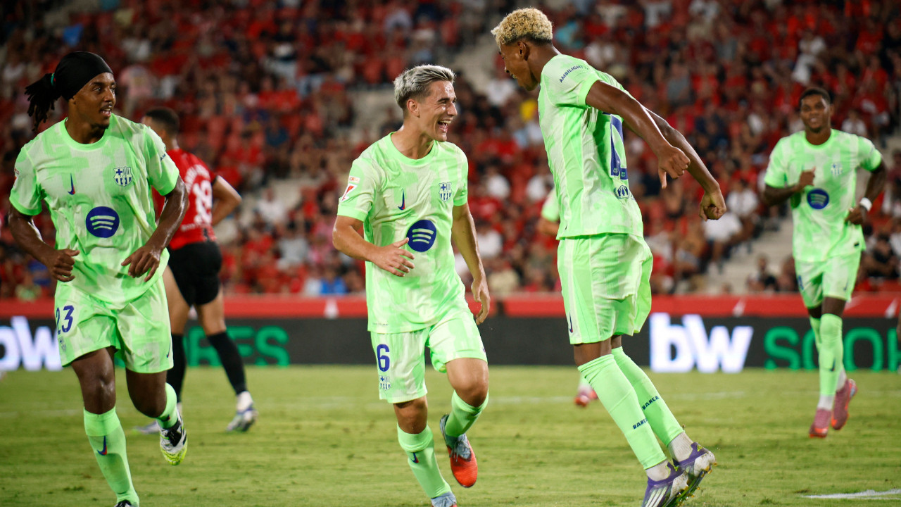 Barcelona, 9 kişi kalan Mallorca'yı rahat geçti