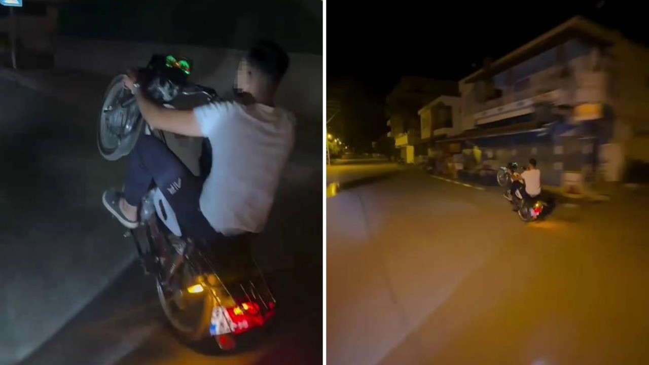 Sosyal medyada şov yapacak diye ölümle dans etti