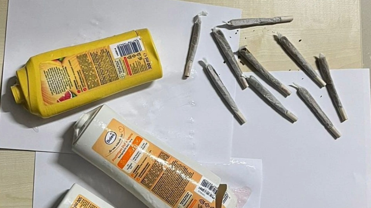 Şampuan kutularından uyuşturucu çıktı