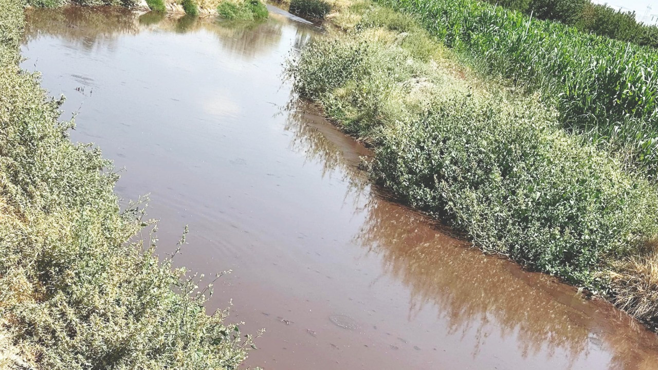 Su değil, zehir akıyor