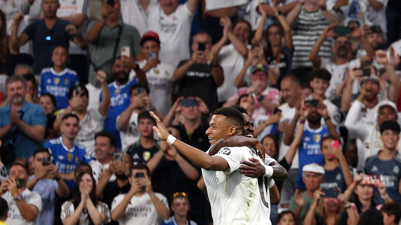 Real Madrid sezonu Mbappe ile açtı: Arda Güler 11'de çıktı