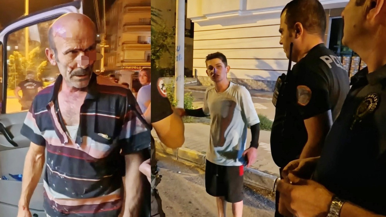 Bir garip kavga: 'Bana vur' dedim bağırınca ben vurdum
