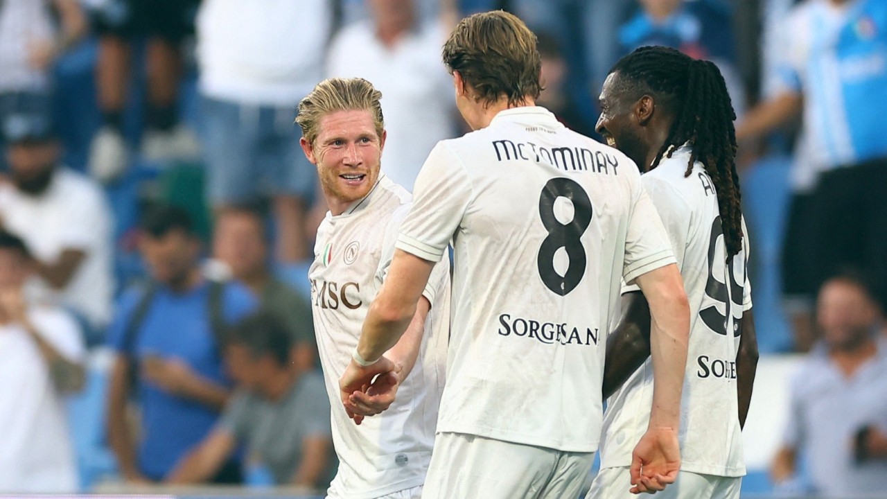Kevin de Bruyne attı, Napoli kazandı