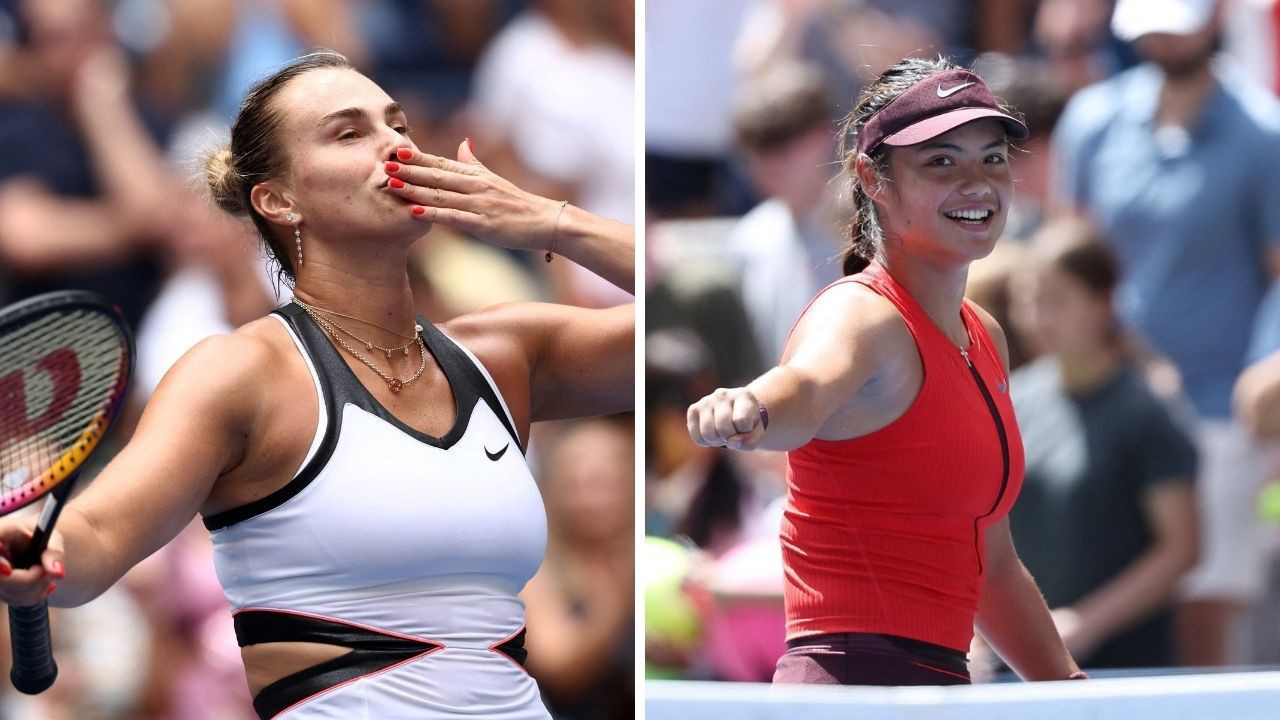 ABD Açık'ta Sabalenka ve Raducanu turladı