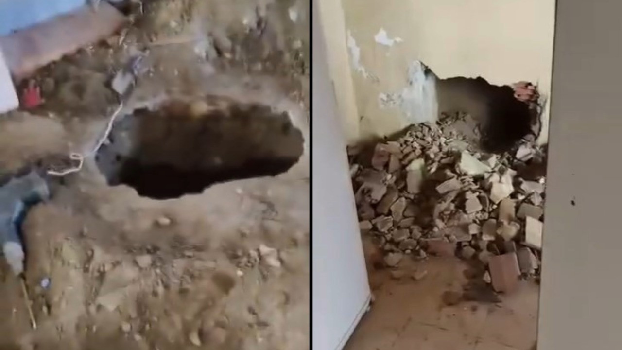 Miras kavgasında başka bir boyut: Ev köstebek yuvasına döndü