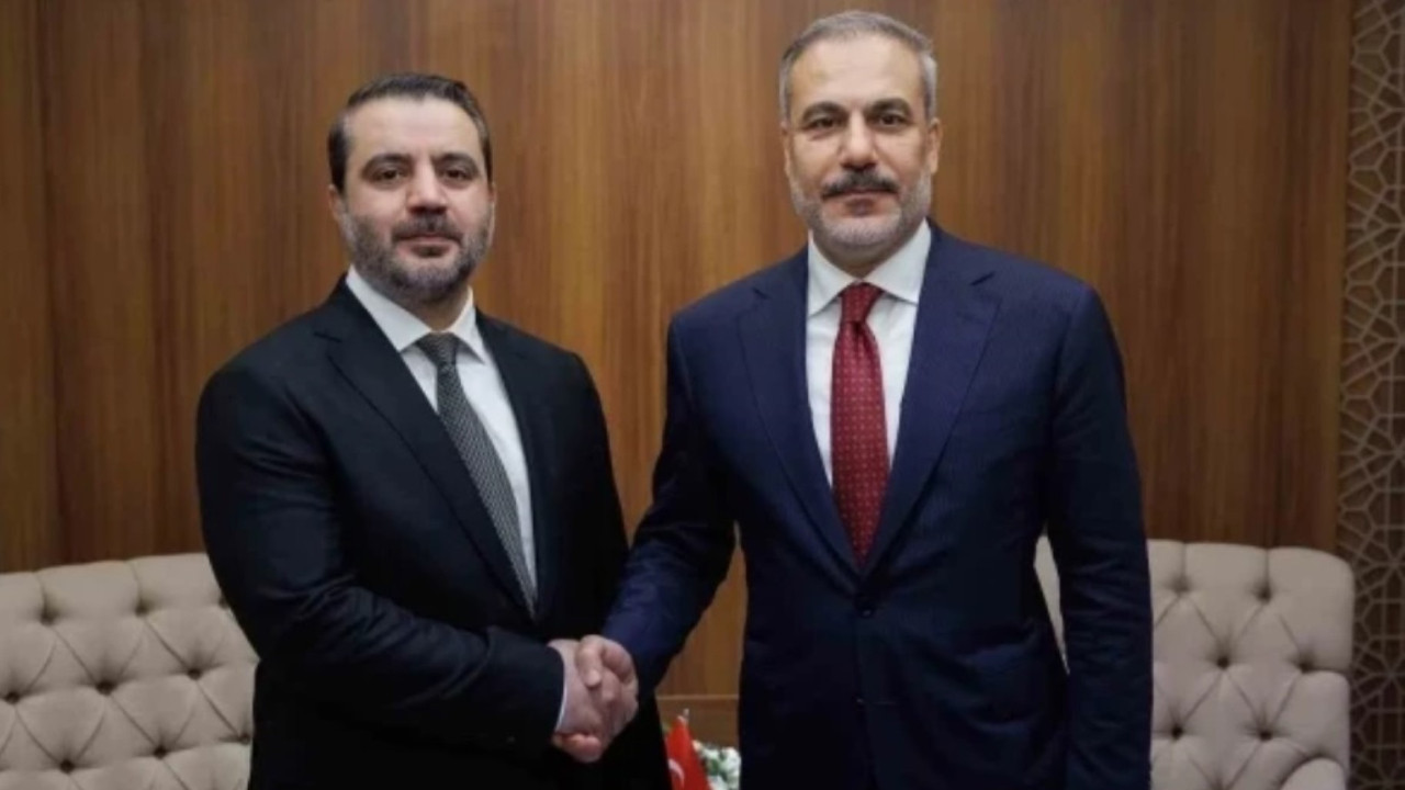 Dışişleri Bakanı Fidan, Suriyeli mevkidaşıyla görüştü