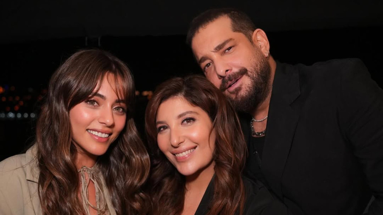 Şebnem Bozoklu'nun doğum gününde Enis Arıkan ve Sıla Türkoğlu pişti oldu