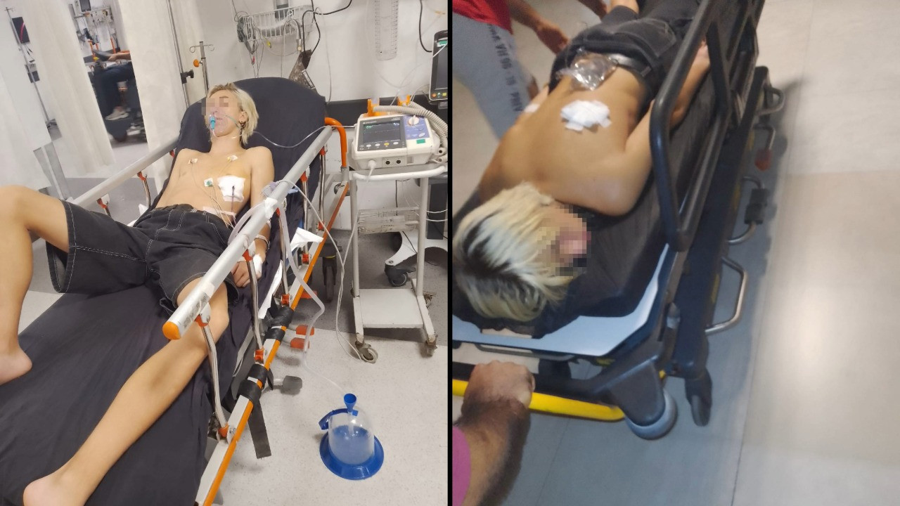 Sigara vermeyen Ukraynalı genci sırtından bıçakladılar