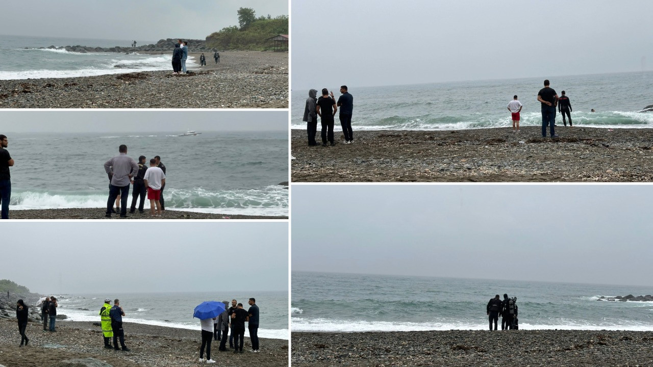 Kıyıya vuran dalgaların sürüklediği çocuk denizde kayboldu