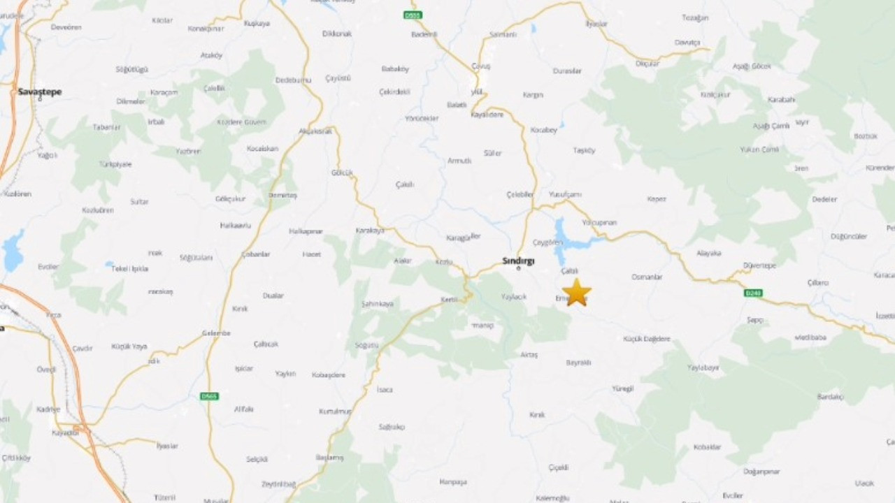 Balıkesir'de peş peşe depremler