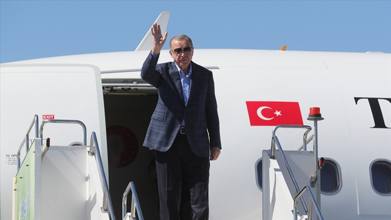 Erdoğan, Çin'e gitti