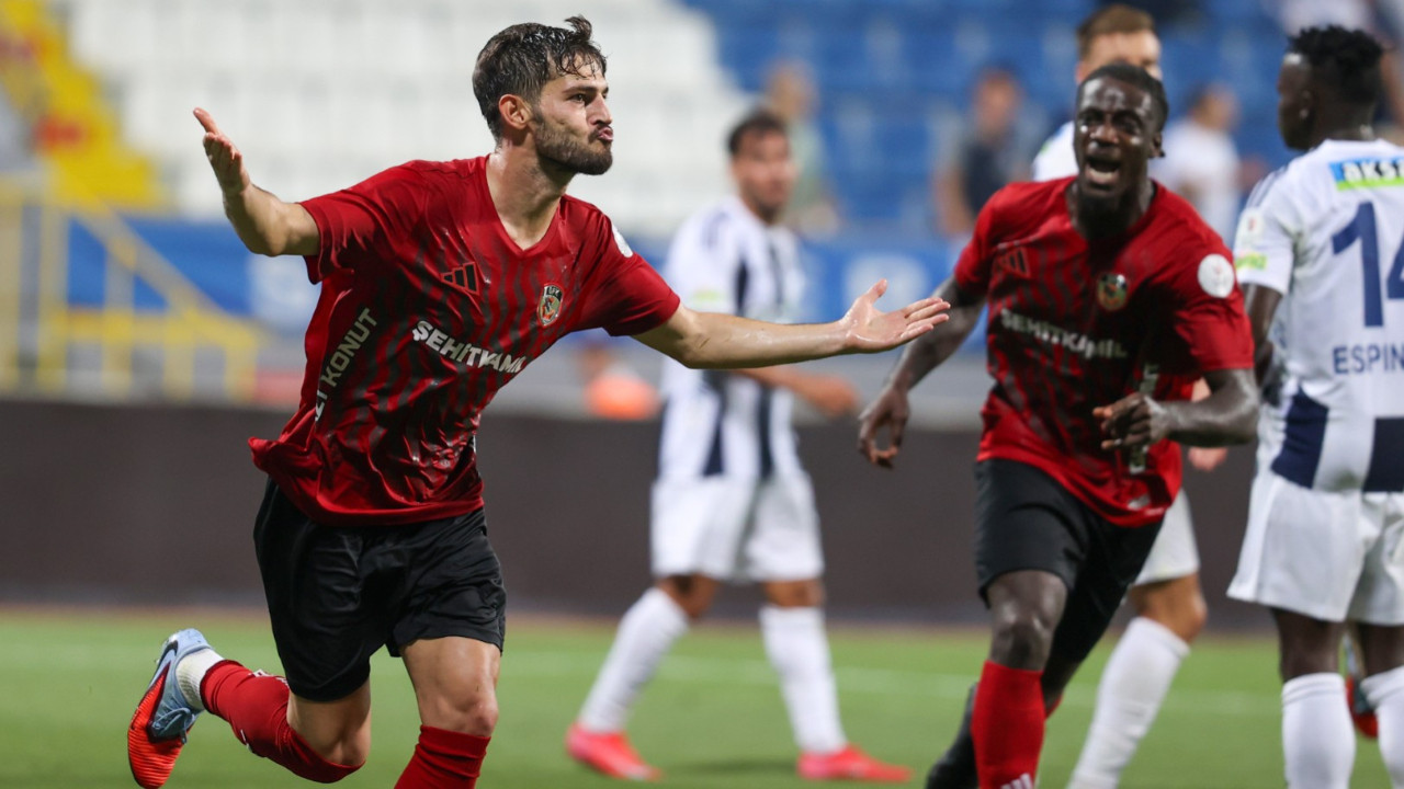 5 gollü maçta kazanan Gaziantep FK