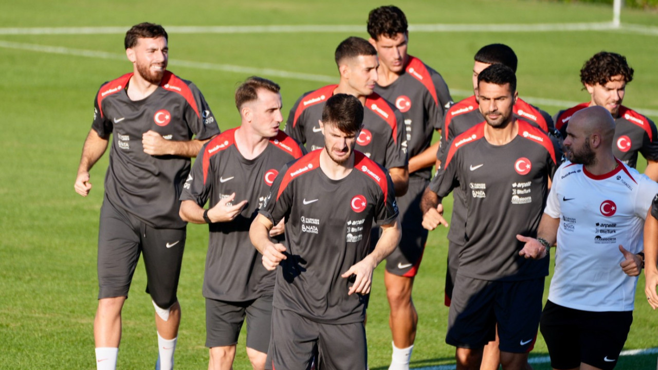 A Milli Takım'da Gürcistan hazırlıkları başladı