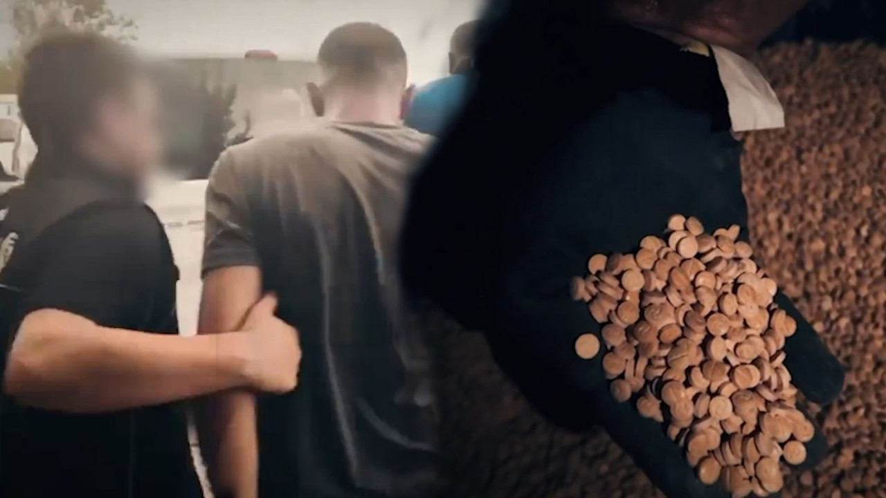 Mersin’de dev operasyon: 3,5 milyon uyuşturucu hap ele geçirildi