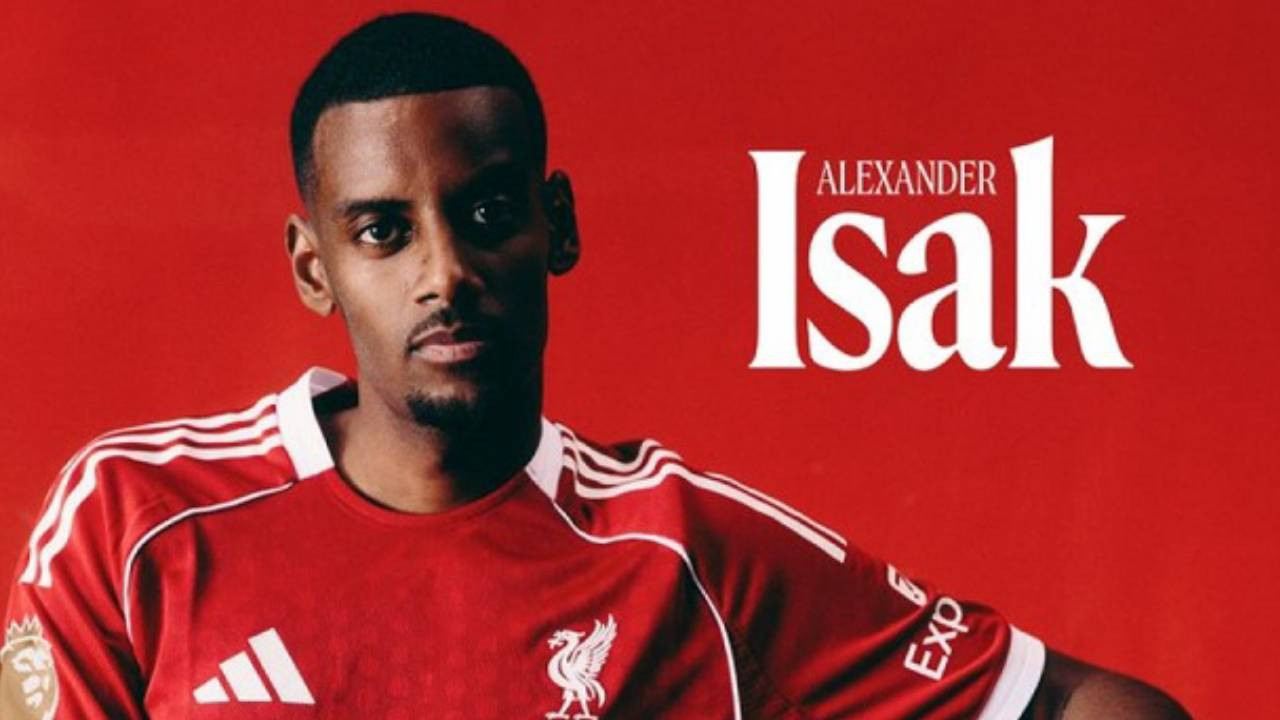 Alexander Isak rekorla Liverpool'da