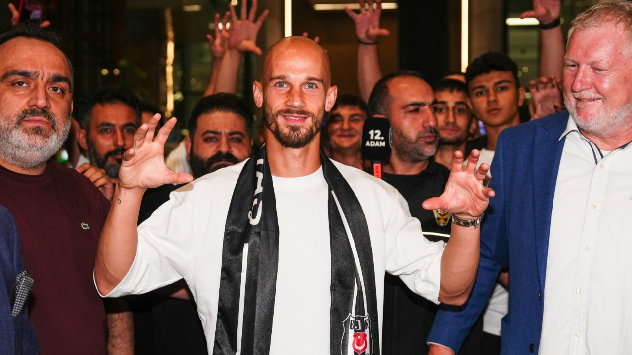 Beşiktaş'ın yeni transferi İstanbul'a ayak bastı