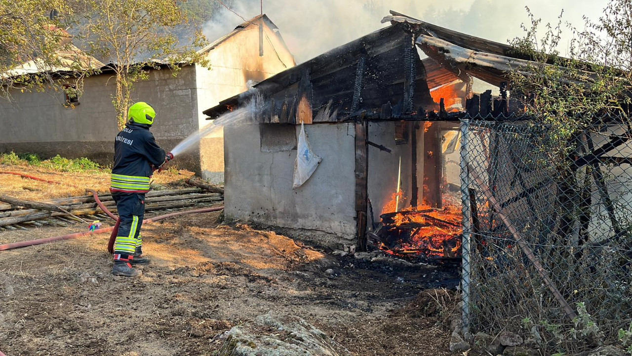 Damat kayınpederine kızdı 12 yapıyı yaktı