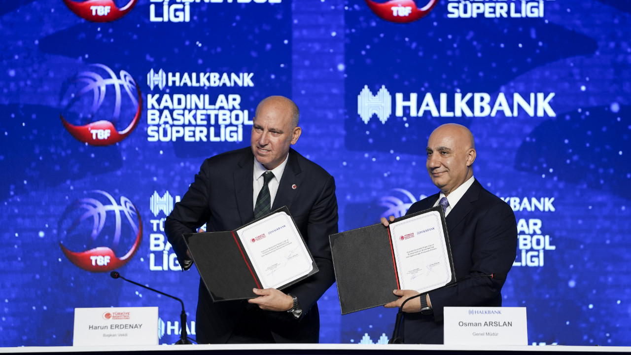 Kadınlar basketboluna dev destek: Halkbank sponsor oldu!