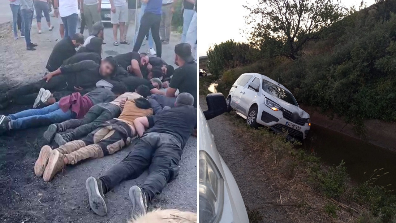 Öylece bırakıp kaçtı