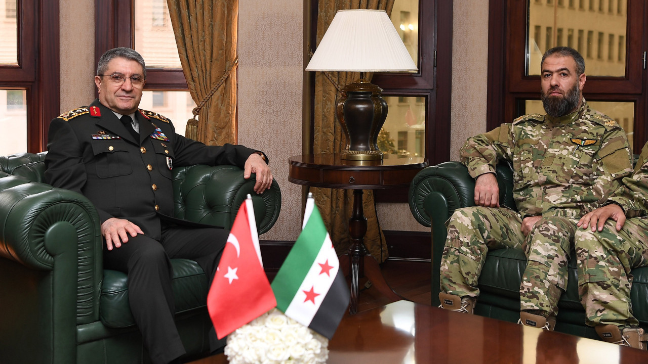 Genelkurmay Başkanı Bayraktaroğlu, Suriye Hava Kuvvetleri Komutanı Hawary'i kabul etti