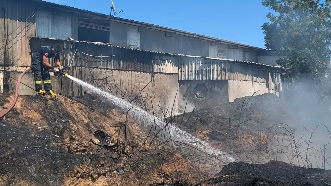 Faciadan dönüldü: Boyalar tutuşmadan müdahale ettiler