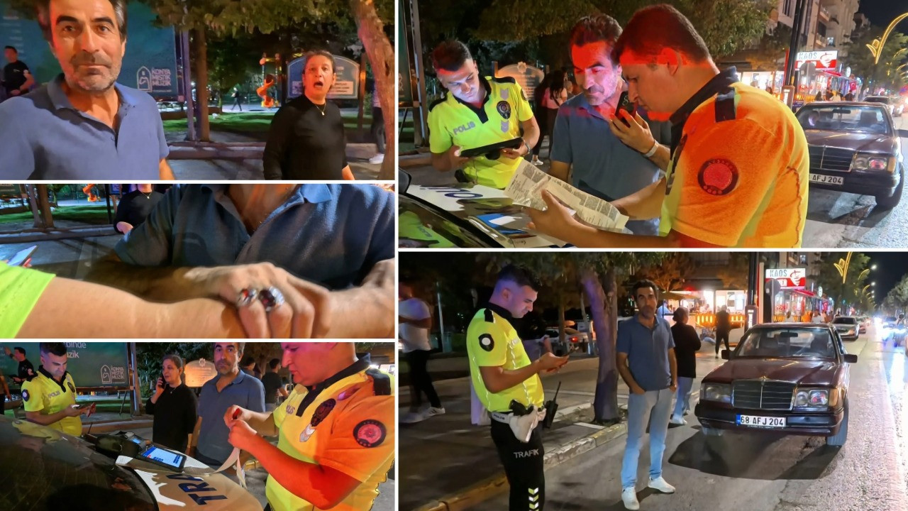 Polise, 'İşlem yapmayın' dedi, isteği olmayınca ağzını bozdu