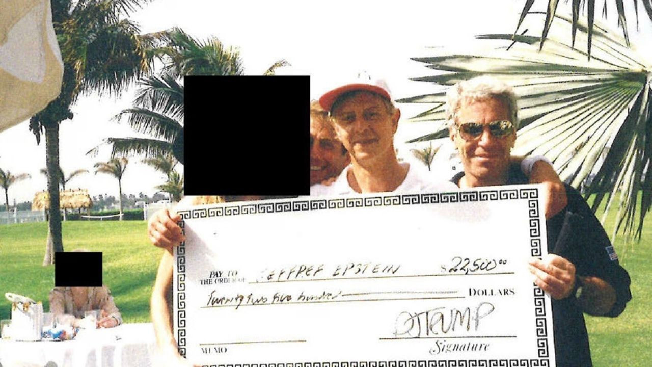 Epstein'in hatıra albümünde Trump izi: Çirkin ima tartışma yarattı