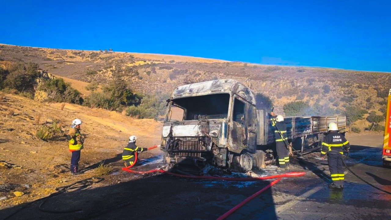 Ekmek teknesi alev alev yandı