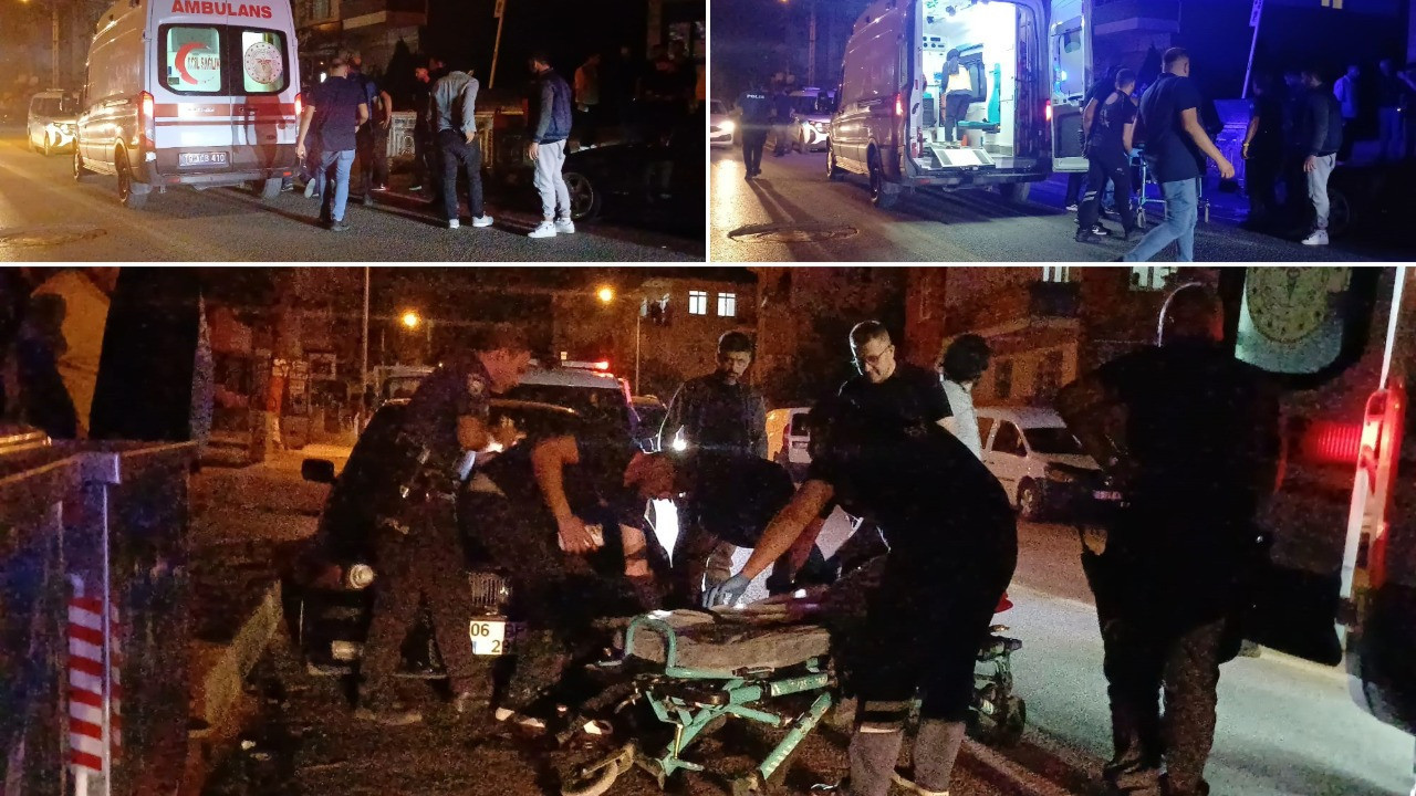 Sokak ortasında silahlı saldırı: 1 yaralı