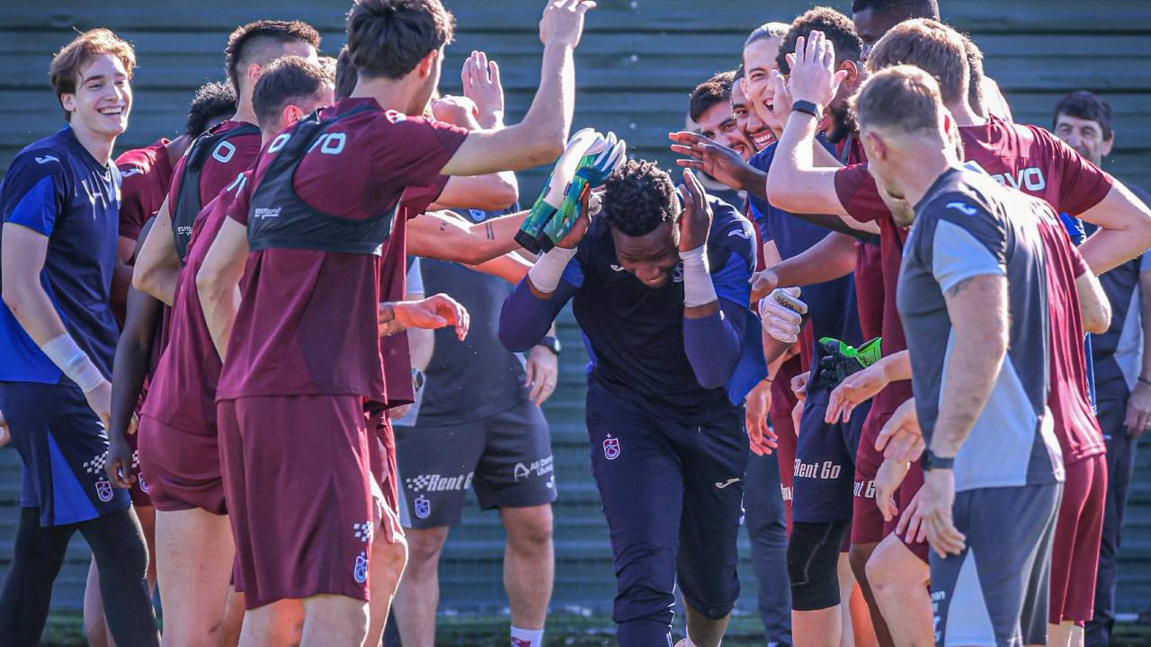 Andre Onana ilk antrenmanına çıktı