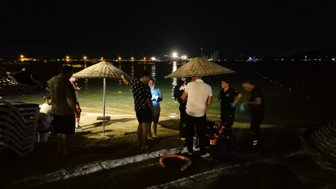 Bodrum'da denizde fenalaşan turist hayatını kaybetti